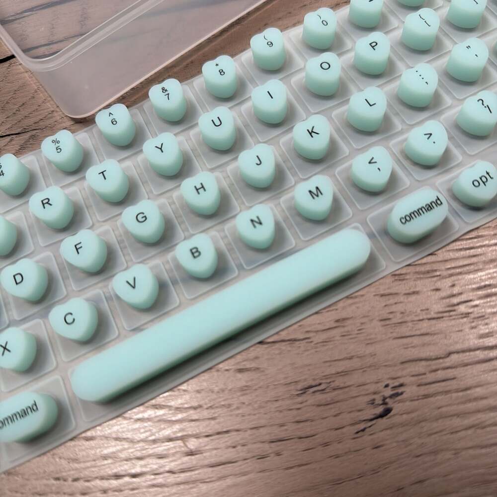 Silicone Keyboard Film Protective Cover Portable  for Long Nails